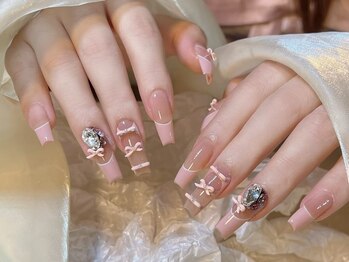 エーエヌジー スタジオ(ANG Studio)の写真/スカルプデザインはANG Studioにお任せください☆爪の長さを出したい人に◎上品～個性派まで幅広く対応♪