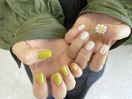 春ネイル　パラジェル