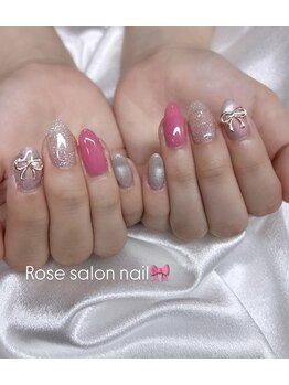 トータルビューティーローズ(Rose)/リボンネイル