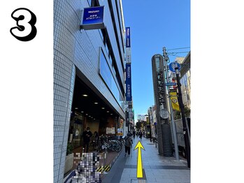 スフィア(SPHERE)/柏駅東口→サロン　道順３