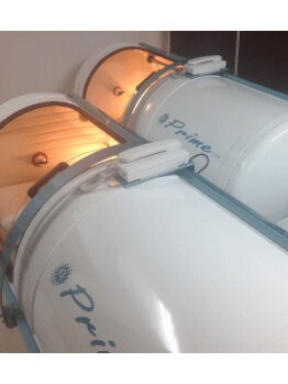 酸素カプセル サンアンドさん(SAN＆)/酸素カプセルの雄姿！