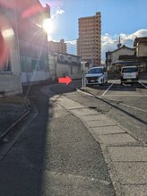 リガク(RIGAKU)/無料専用駐車場へのアクセス経路