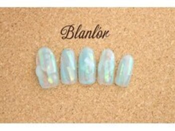 ブランロール 中目黒店(Blanl'or)/涼しげ♪クリアネイル