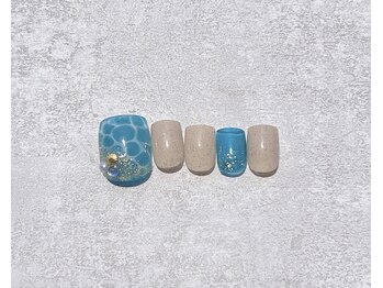 ネイルサロン アリイ(Alii)/７月定額デザインフット