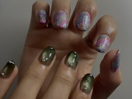 個性派ネイル