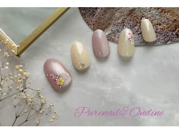 ピュアネイルアンドオンディーヌ/定額ネイルデザイン