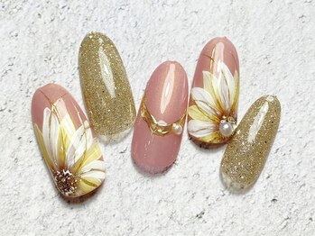 エムネイル(M nail)/8月9月 定額デザイン