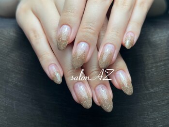 サロン エージー(salon AZ)/ラメグラデーション