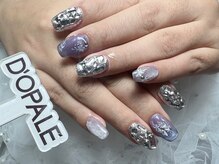 ドパルネイル 上野(DOPALE.Nail)/チップ長さ出し持ち込みデザイン