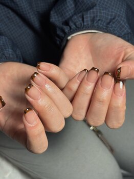 フィズネイル(fizz nail)/べっ甲フレンチ