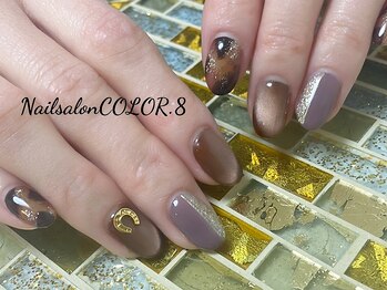 ネイルサロン カラーエイト(Nailsalon COLOR.8)/ニュアンス、トレンド、シンプル