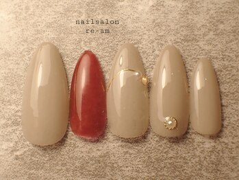レアム(re-am)/《定額ネイルシンプルdesign》