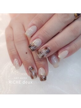 リッシュ ドゥ(RICHE deux)/ホワイトべっ甲