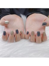 ネイルミュウ(Nail miu)/#フラワーネイル