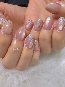 紫陽花ニュアンスネイル＊