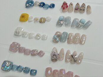 ジェミーネイル シンジュク(Jemiy nail shinjuku)の写真/trend サマーコース 8480～10480円☆初回・2回目オフ無料