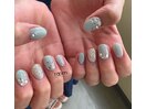 ショートネイル×定額コース