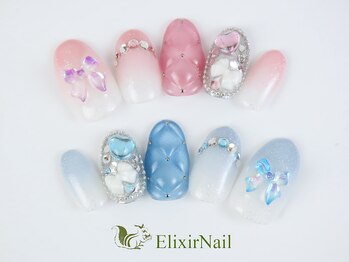 エリクサーネイル 亀戸(ElixirNail)の写真/ずっとオフ無料!【ハンド90分内やり放題★デザイン画像持ち込みOK★¥9980】2000種以上のデザインをご用意♪