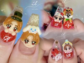 3Dネイルデザイン♪
