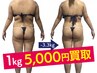 【脂肪買取】痩せた分だけ現金GET★1kg=5,000円買取!本気痩せ体験5,980円