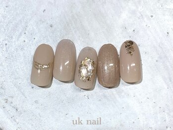 ユーケーネイル(uk nail)/定額アート7000円