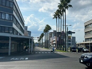 はあとねいる 南宮崎駅前店/駐車場までの経路【2】