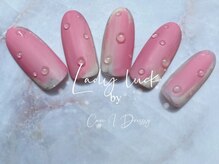 レディラック バイ キャンアイドレッシー(Lady Luck by Can I Dressy)/桃ネイル