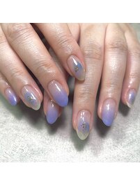 塗りっぱなしネイル