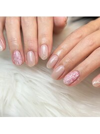 ツイードネイル