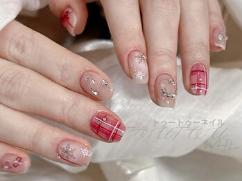 雪の結晶xキラキラチェック