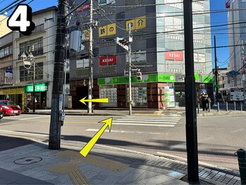 スフィア(SPHERE)/柏駅東口→サロン　道順４