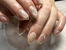 シュシュネイル 高輪店(Shu Shu nail)/ガラスフレンチ