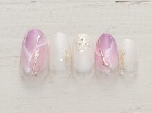 ネイルミックス 宇都宮インターパーク店(Nail Mix)/大理石ネイル　5990円