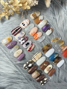 ビューティーサロンフルール(fleur)の写真/季節に合わせたトレンドデザインをご用意！ご新規様オフ無料☆【サロン人気No.1♪定額5,500円～】