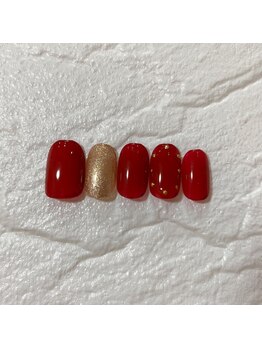 クリスマスとお正月な色使い