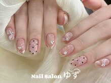 ゆず/ミラーフレンチ/ドット