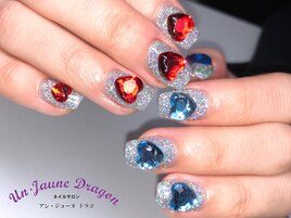 【自爪ネイル】ハートネイル