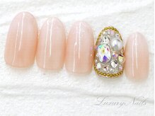ラグジュアリーネイルズ カワグチ(Luxury Nails Kawaguchi)/キラキラ*うめつくしネイル