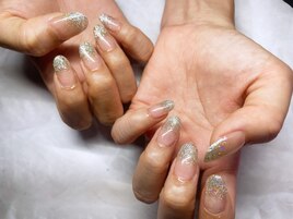 ゴールドネイル♪