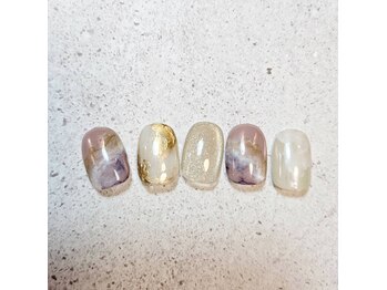 マノ(mano)/キラキラニュアンスネイル