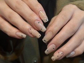 ドットワンホンシンプルベージュ