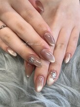 ピンクシュガーネイル(pink sugar nail)/潤いマグ♪