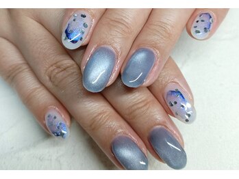 ブルーネイル♪