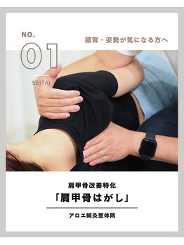 アロエ鍼灸整体院/肩甲骨はがし|心斎橋