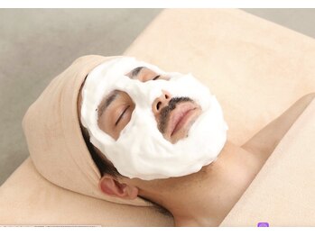 メンズエステ大阪京橋【マッサージ/毛穴/ニキビケア/脱毛/小顔/メンズフェイシャル】/★MEN★Step2【洗顔１】