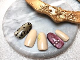 ヒョウ柄マグデザイン