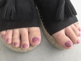 【foot】ワンカラー♪