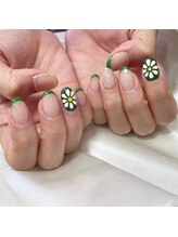 アイリッシュネイル 久屋大通店(Irish Nail)/ぷっくりフラワー