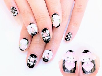 ネイルコレクション ピンク(Nail Collection Pink)/ジェル放題+キャラ♪マイメロ