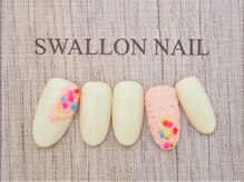 スワロンネイル(SWALLON NAIL)/3月、４月　定額ネイル★